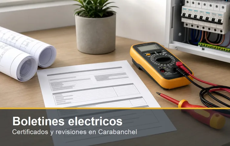 Boletines electricos en Carabanchel